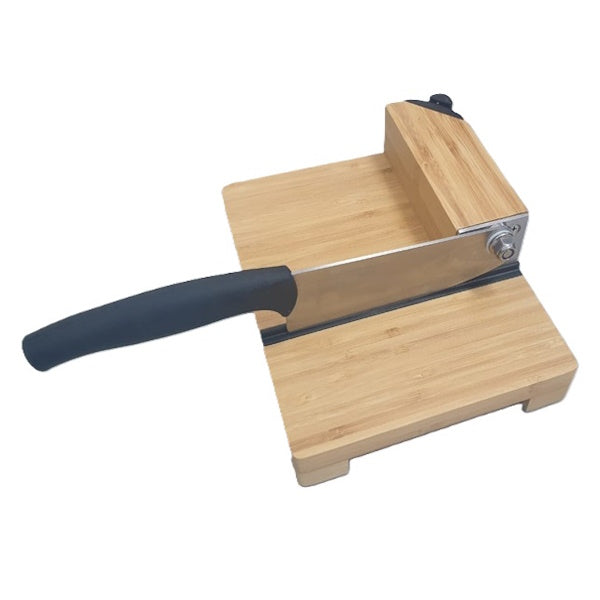 Ultra-tec Bamboo Biltong Slicer With Built In Carbide Knife Sharpener