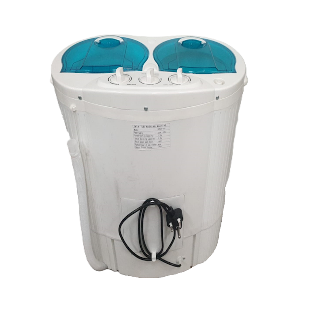 Camping Twin Tub Washing Machine - 2.5kg Load