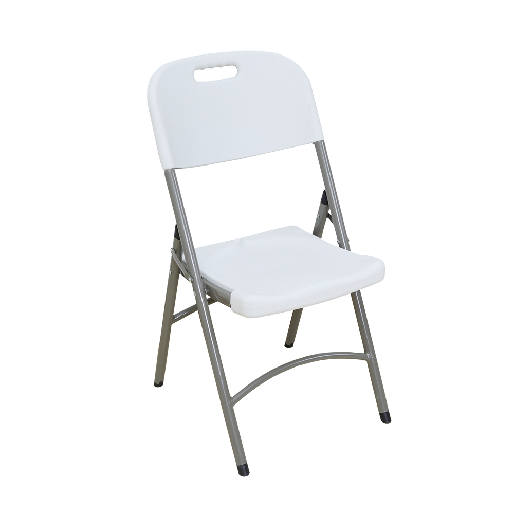 Bushtec HDPE Folding Chair - White