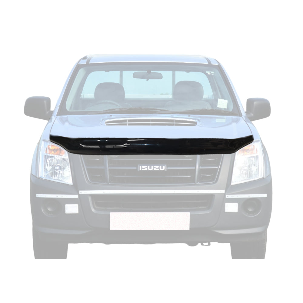 Isuzu DMAX 2008-2011 Bonnet Guard - Black