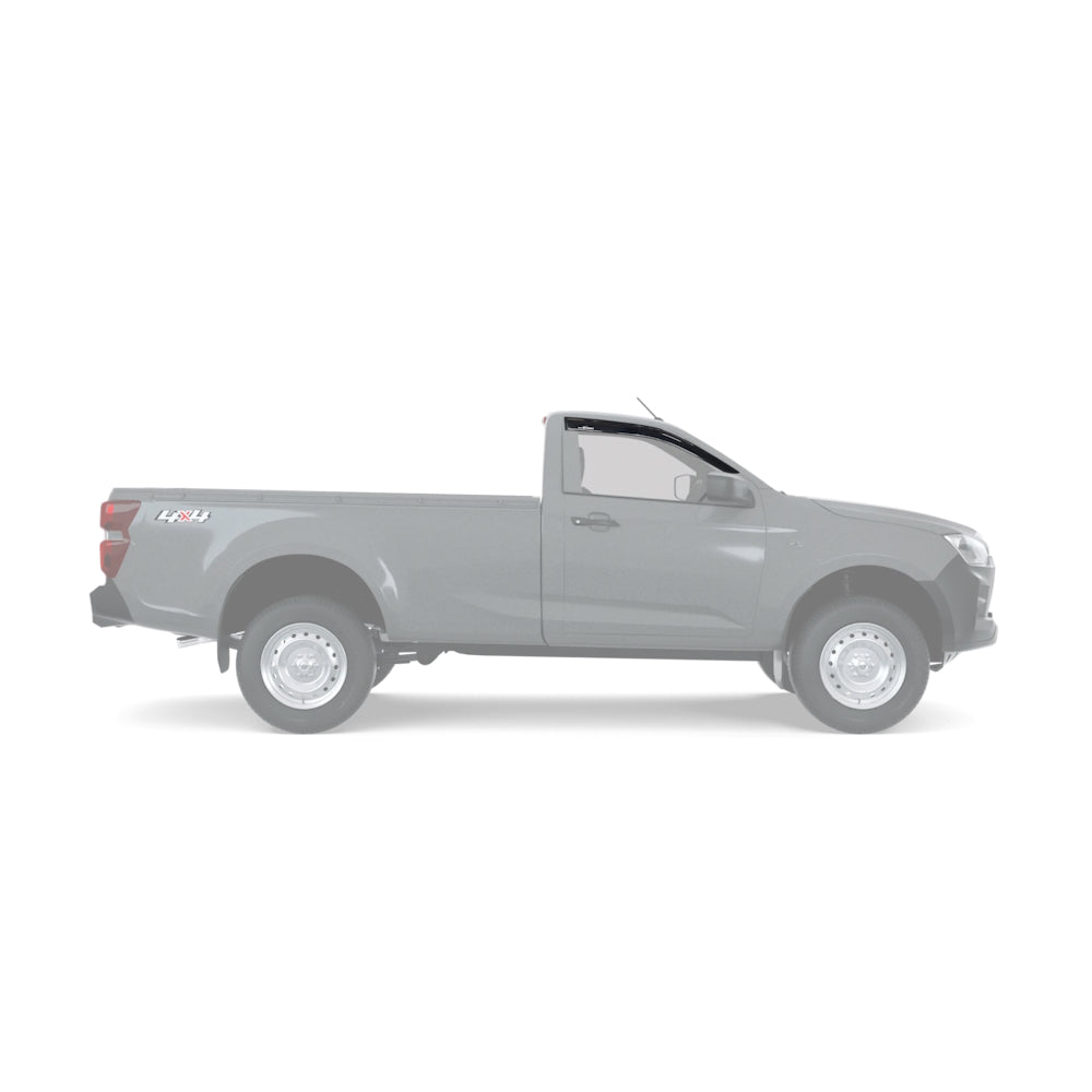 Isuzu DMAX 2022+ Weather Guards S/C - Black