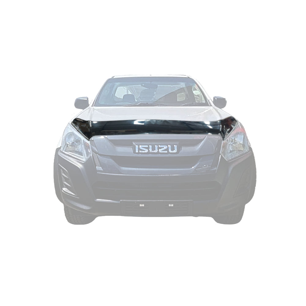 Isuzu DMAX 2016-2021 Bonnet Guard - Gloss Black