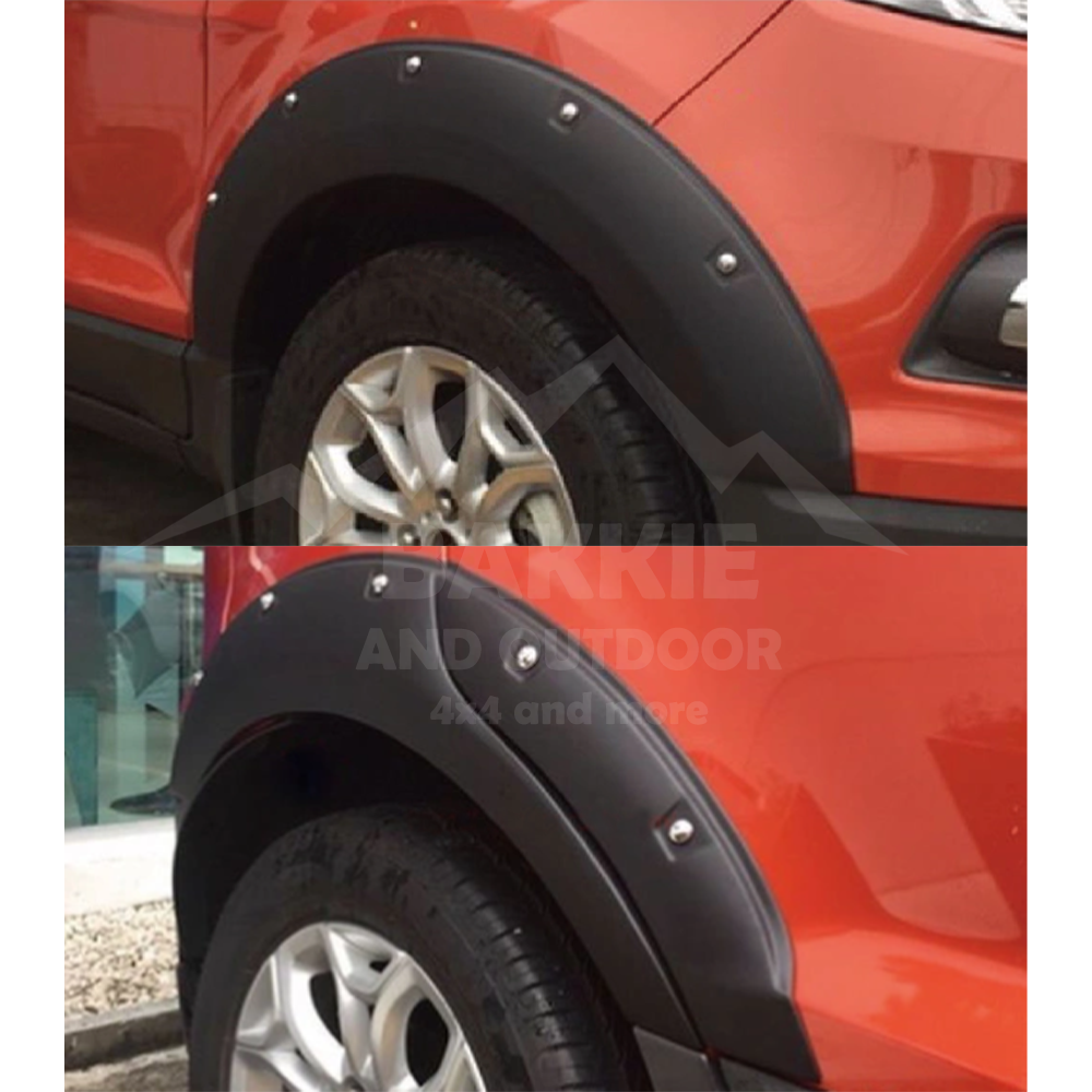 Ford EcoSport Fender Flares V2 Smooth Matte Black 2013-2023