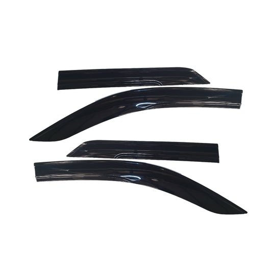 Toyota Fortuner 2016-2020 Weather Guards - Black