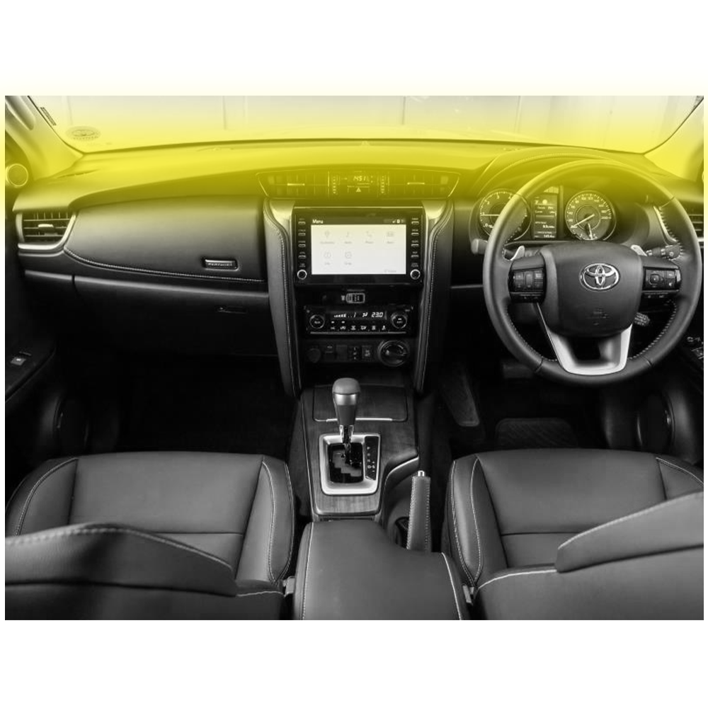 Tougher Dash Cover Fortuner 2016-2023 Charcoal