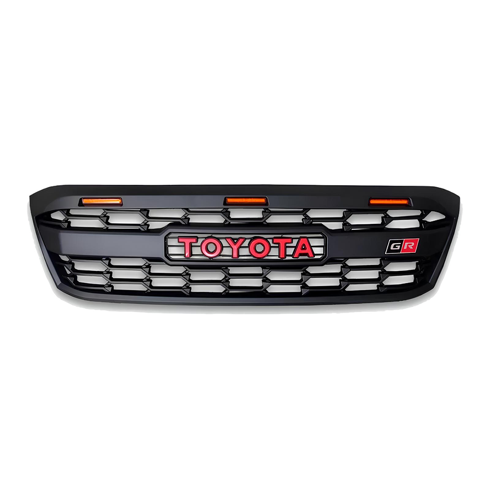 Toyota Hilux D4D 2005-2011 GR Style Grill Matte Black