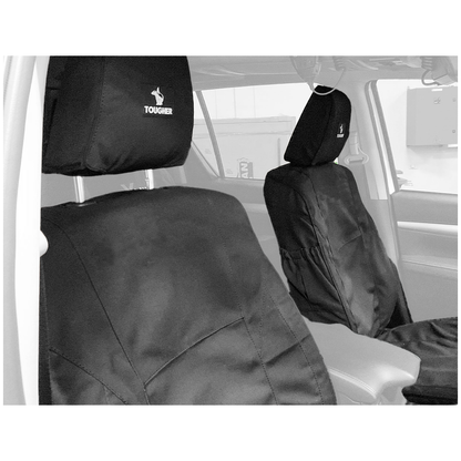 Tougher Seat Covers Hilux Double cab 2016-2023 (Full) Charcoal