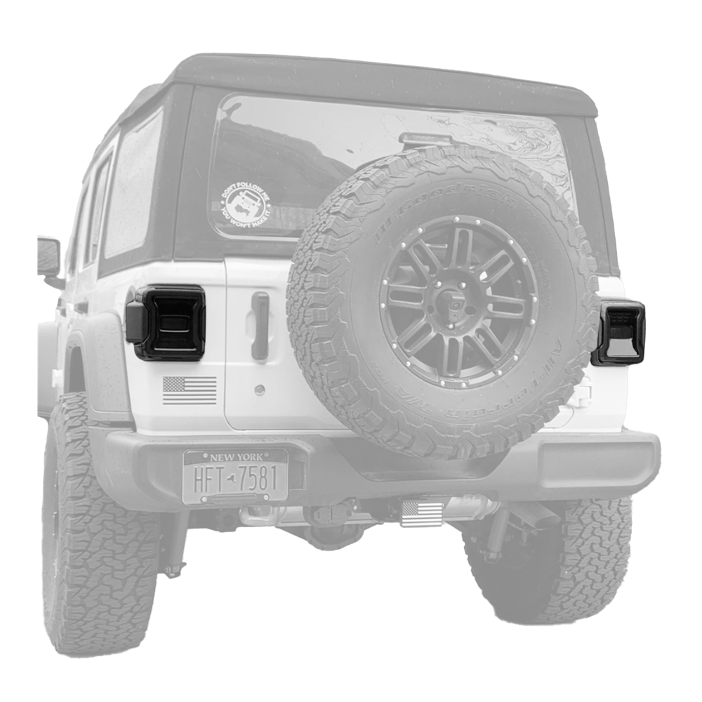 Jeep JL 2019+ Smoked LED Tail Light Bakkie & Outdoor