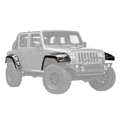 Jeep JK Pocket Fender Flares with Light