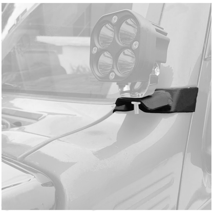 Suzuki Jimny 2018+ A Pillar Spotlight brackets (3 and 5 Door)