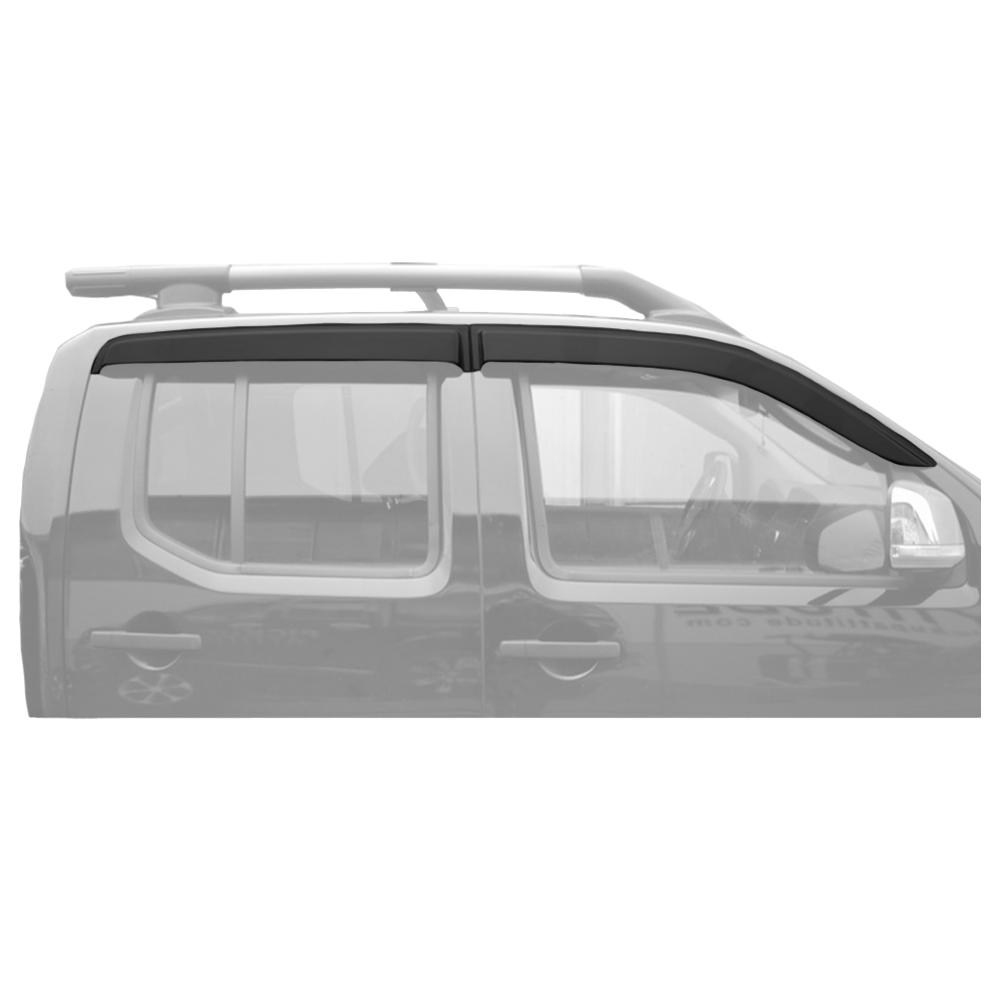 Nissan Navara 2007-2014 (D40) D/C Weather Guards G/B