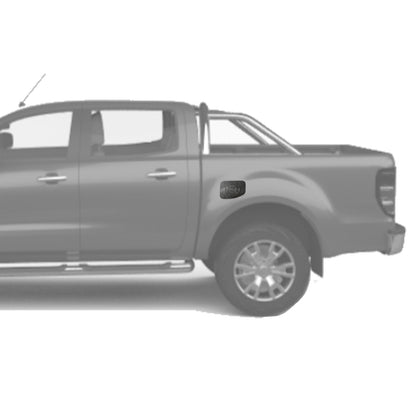 Ford Ranger 2012-2021 Fuel Cap Cover - Carbon