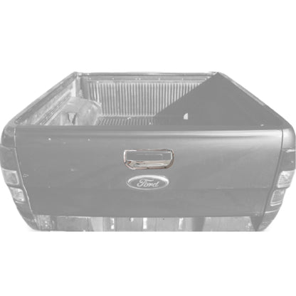 Ford Ranger 2012-2021 Tailgate Outer Surround - Chrome