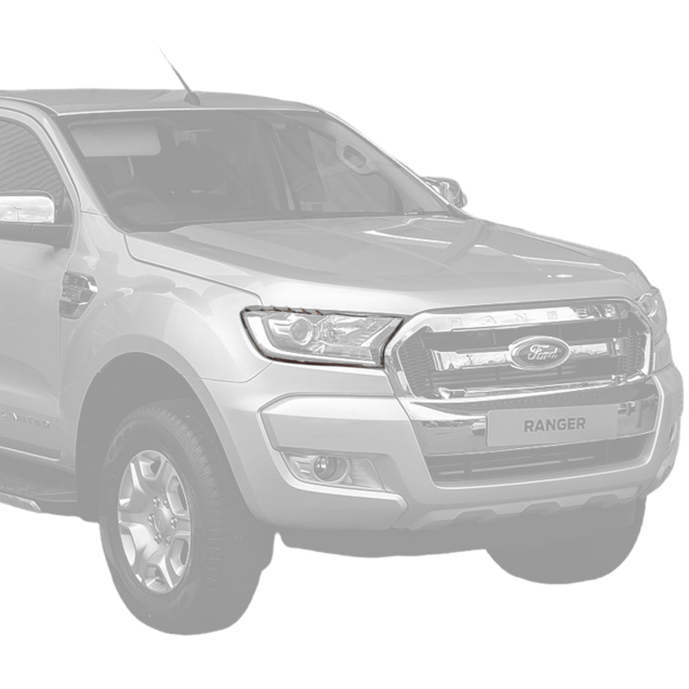 Ford Ranger 2016 - 2022 Head Light Cover Trim - Chrome