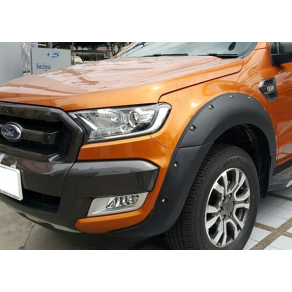 Ford Ranger V2 Studded Fender Flares Textured M/B 2016-2022