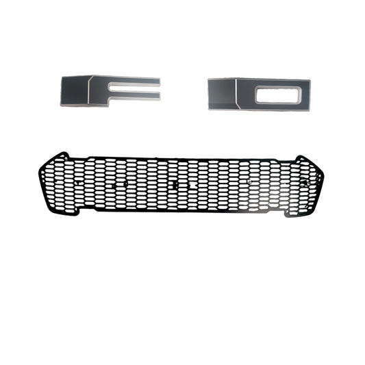 Top LED Grill Silver - (Aftermarket) Suitable for Ford Ranger 2016+