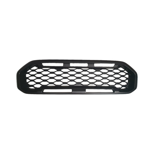 Ford Ranger 2019+ Grill, Low Model With Mesh - Matte Black