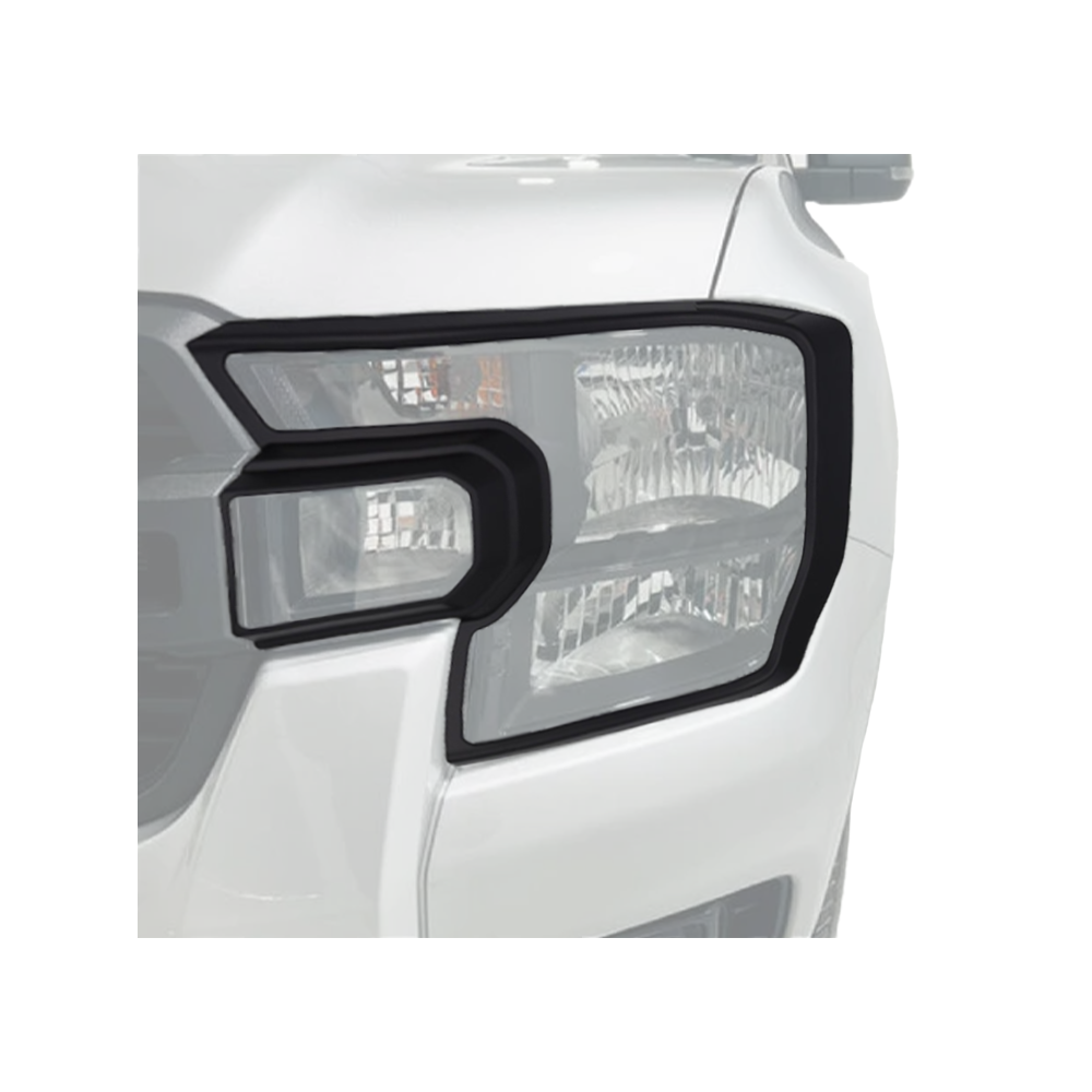 Ford Ranger 2023+ T9 Head Light Covers M/B Low Spec (Thai)