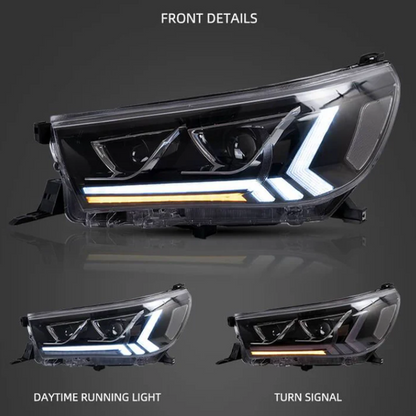 Toyota Hilux GD6 LED Head Lights 2016-2020