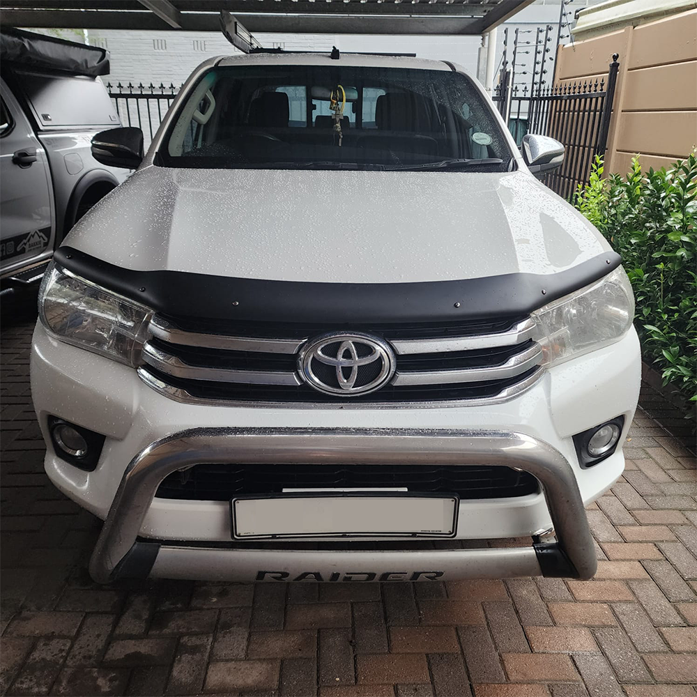 Toyota Hilux Revo 2016-2019 Bonnet Guard, AU Slim - Matte Black