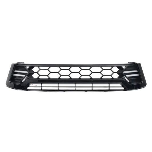 Toyota Hilux Revo 2016-2018 Upper Grill New Modified - Black with LED