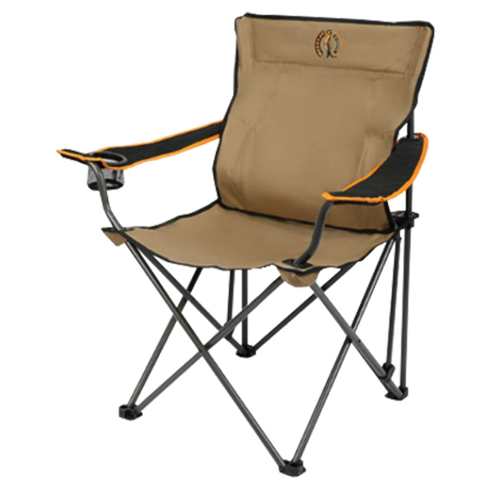 Meerkat Folding Chair With Lumbar Support 120kg