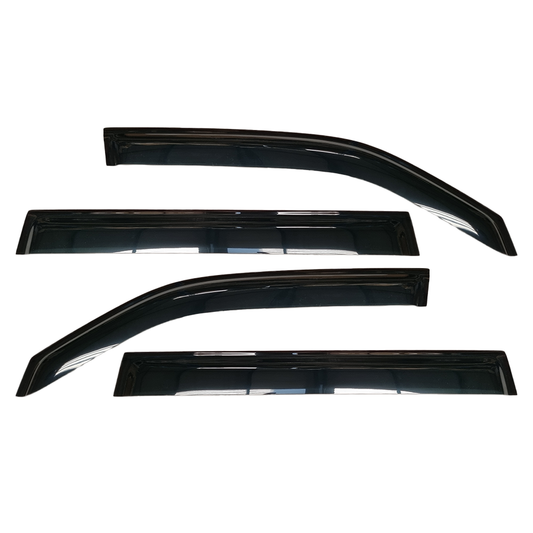 Toyota Landcruiser LC300 2022+ Weather Guards - Gloss black