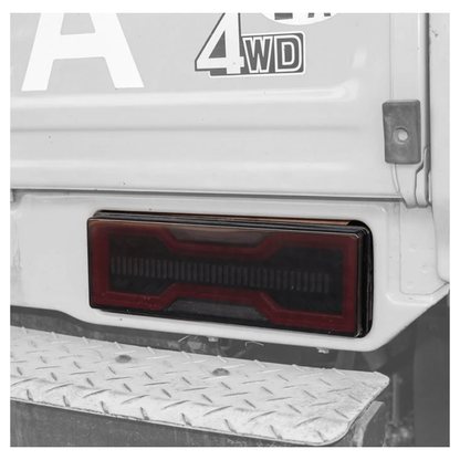 Toyota Landcruiser LC79 LED Tail Lights Smoked