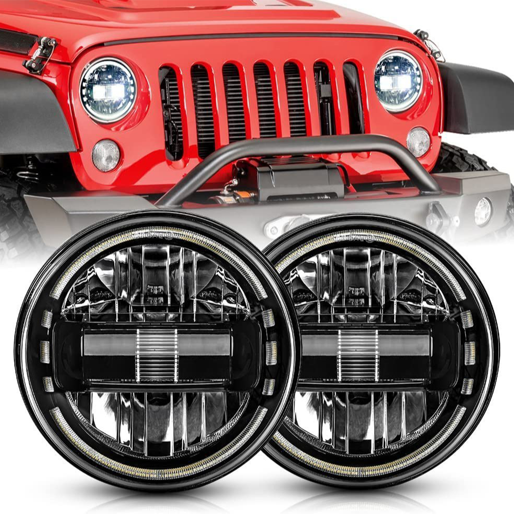 7" Jeep JK/JKU King Kong (JL Style) LED Head Lights