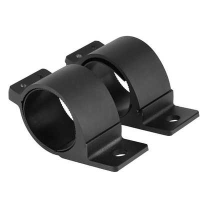 3" 76mm Universal Spotlight Clamp Brackets Black (Set of 2)