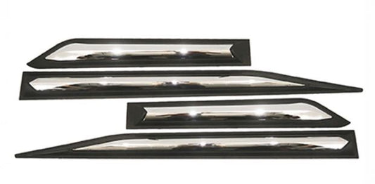 Isuzu DMAX 2012-2021 Side Molding Black/Chrome