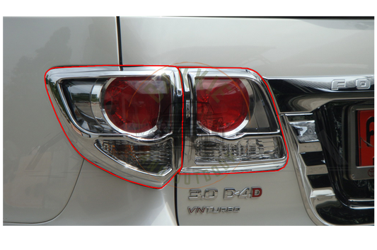 Toyota Fortuner 2012-2015 Tail Light Cover Chrome