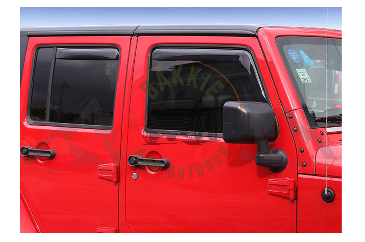 Jeep JK 2007-2018 Weather Guards 4 Door Inserts – Bakkie & Outdoor