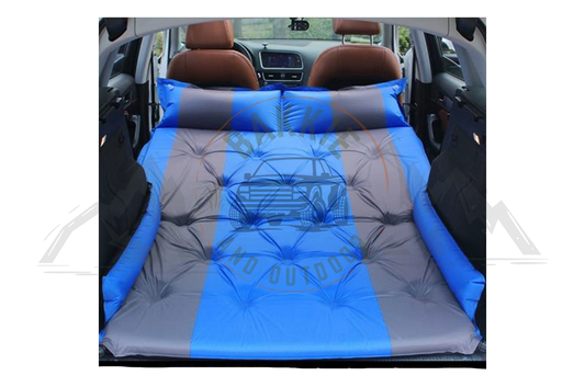 Inflatable Bakkie/SUV Mattress Blue and Grey