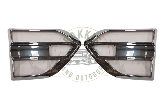 Ford Ranger 2.2L 2016+ Side Vent Cover for Indicator Chrome